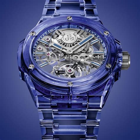 hublot tourbillon sapphire|hublot full sapphire tourbillon.